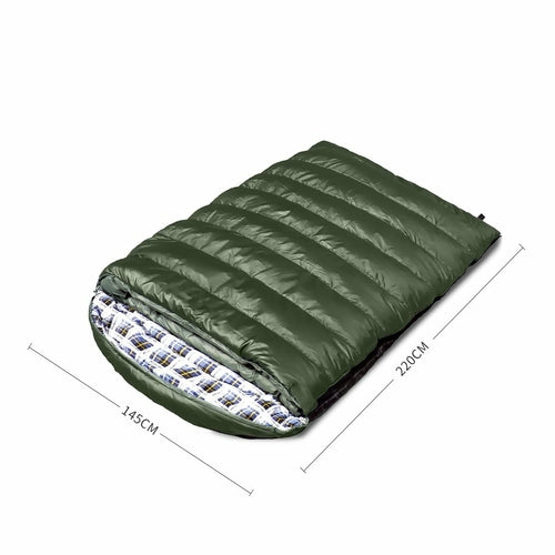 Convertible Double Sleeping Bag (-10°C) | Splits into Two Singles