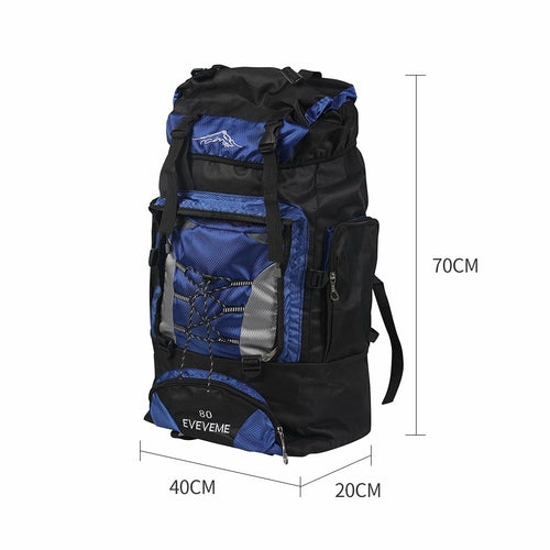 80L Military Backpack | Waterproof Tactical Hiking Rucksack