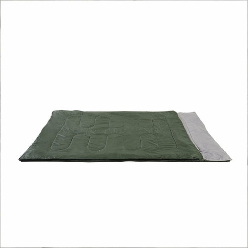 Convertible Double Sleeping Bag (-10°C) with 2 Pillows