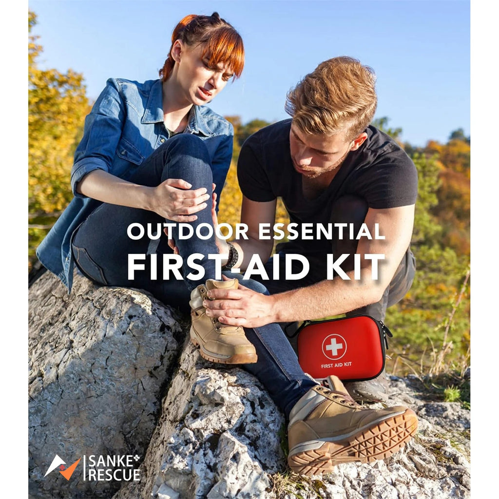 First Aid Kit – Multi-Purpose Emergency Medical Bag for Home, Outdoor, Camping & Hiking | 103 Pieces
