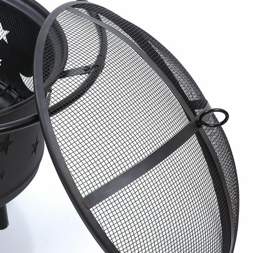 Outdoor Fire Pit BBQ | Portable Patio Heater & Grill