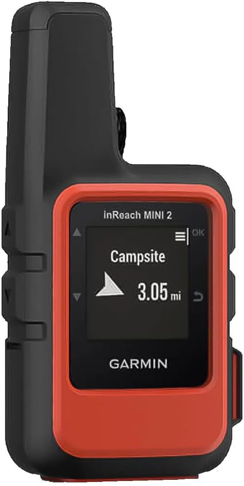 Garmin inReach Mini 2 Lightweight and Compact Satellite Communicator Hiking Handheld