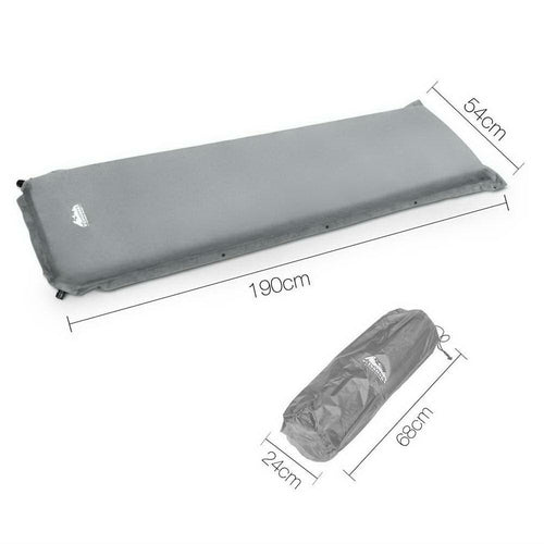 Self-Inflating Mattress - 10cm Thick Single Camping Mat