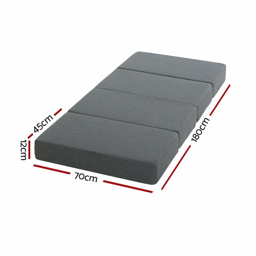Folding Foam Mattress | Portable Single Bed & Couch