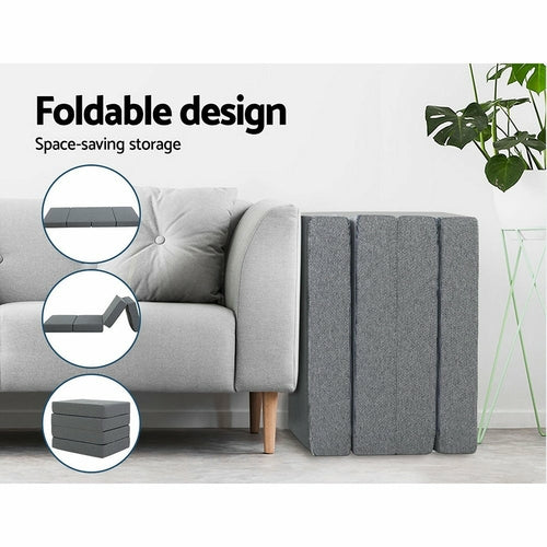 Folding Foam Mattress | Portable Single Bed & Couch