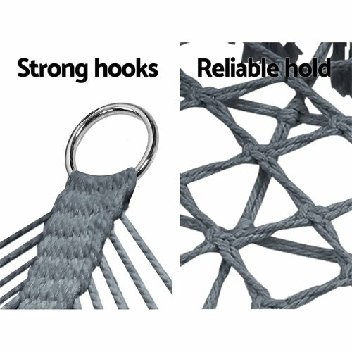 Double Hammock Chair | 2-Person Indoor/Outdoor Swing