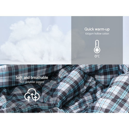 Lightweight Sleeping Bag (-5°C) | Compact Hiking & Camping