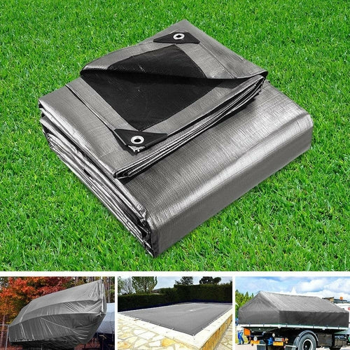 Heavy Duty Poly Tarp (3.6x4.8m) | 180gsm Waterproof Cover