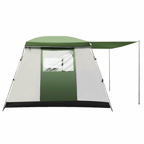6-Person Family Tent | Waterproof Cabin Tent with Stand-Up Height
