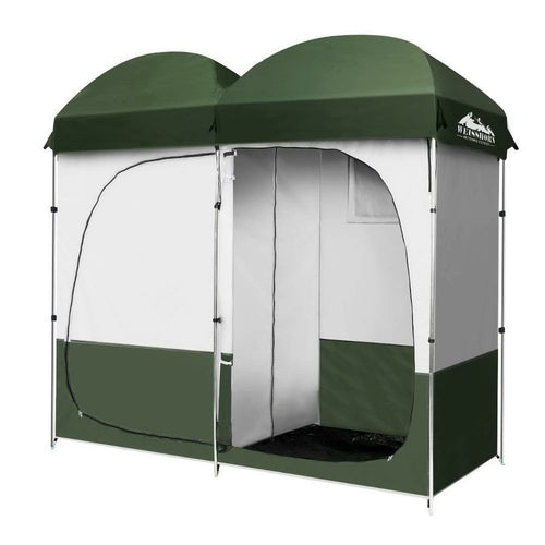 Double Privacy Tent | Tall 2-Room Shower & Change Shelter