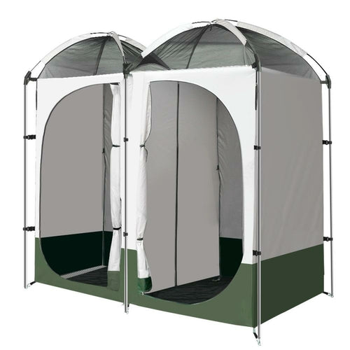 Double Privacy Tent | Tall 2-Room Shower & Change Shelter