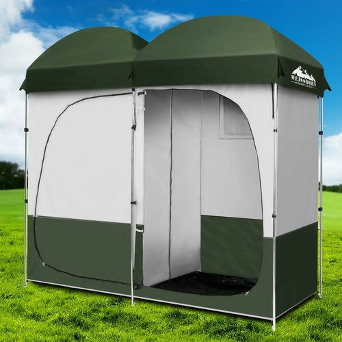 Double Privacy Tent | Tall 2-Room Shower & Change Shelter