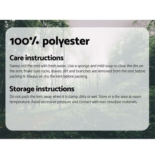 Single Privacy Tent | Tall Camping Shower & Change Room